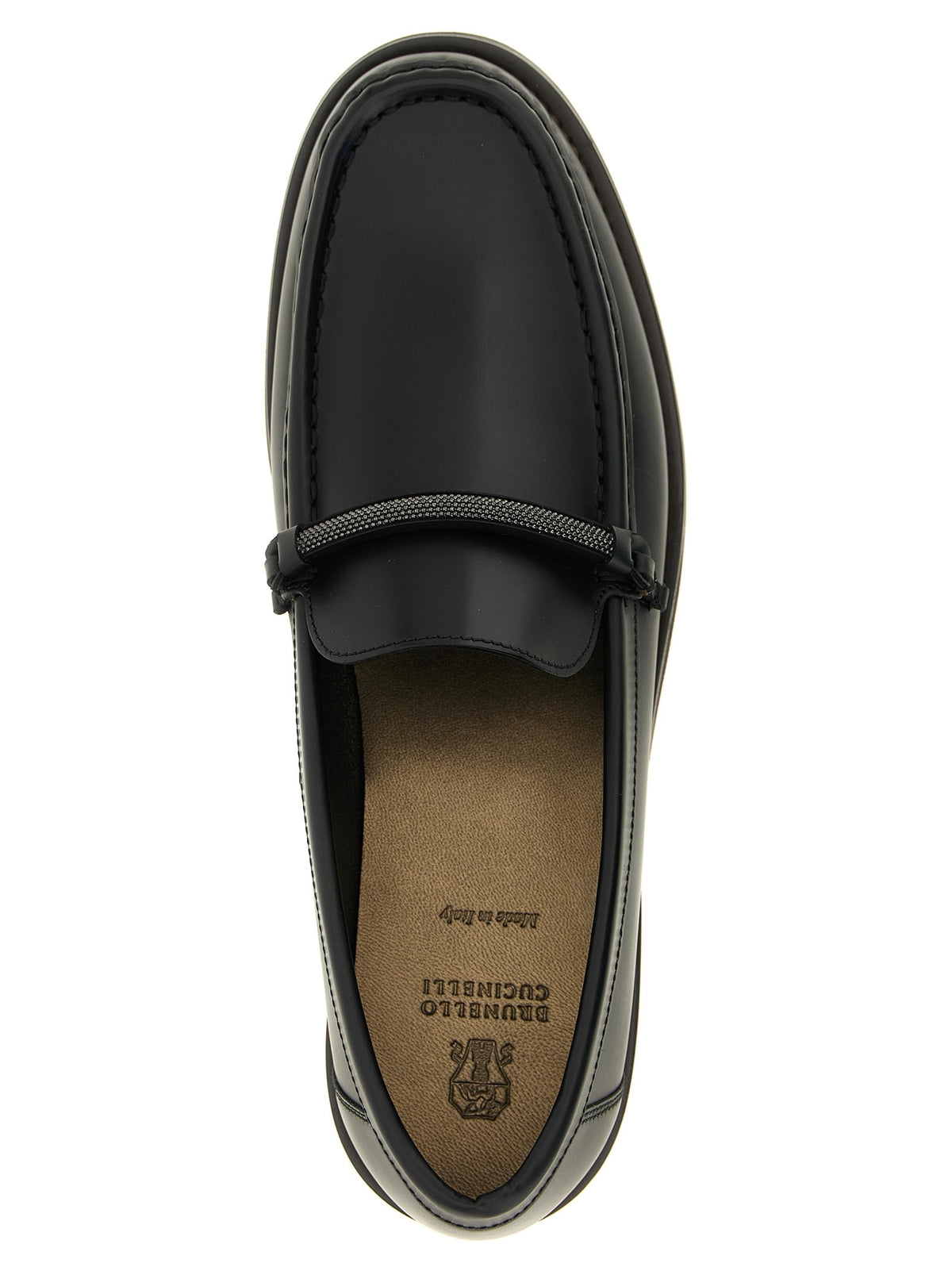 Brunello Cucinelli Penny Loafer Loafers Black, view 4