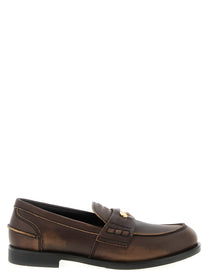 Miu Miu Penny Loafers Loafers Brown
