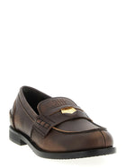 Miu Miu Penny Loafers Loafers Brown, view 2