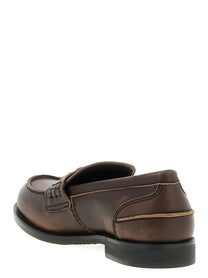 Miu Miu Penny Loafers Loafers Brown