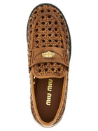 Miu Miu Penny Loafers Brown, view 4