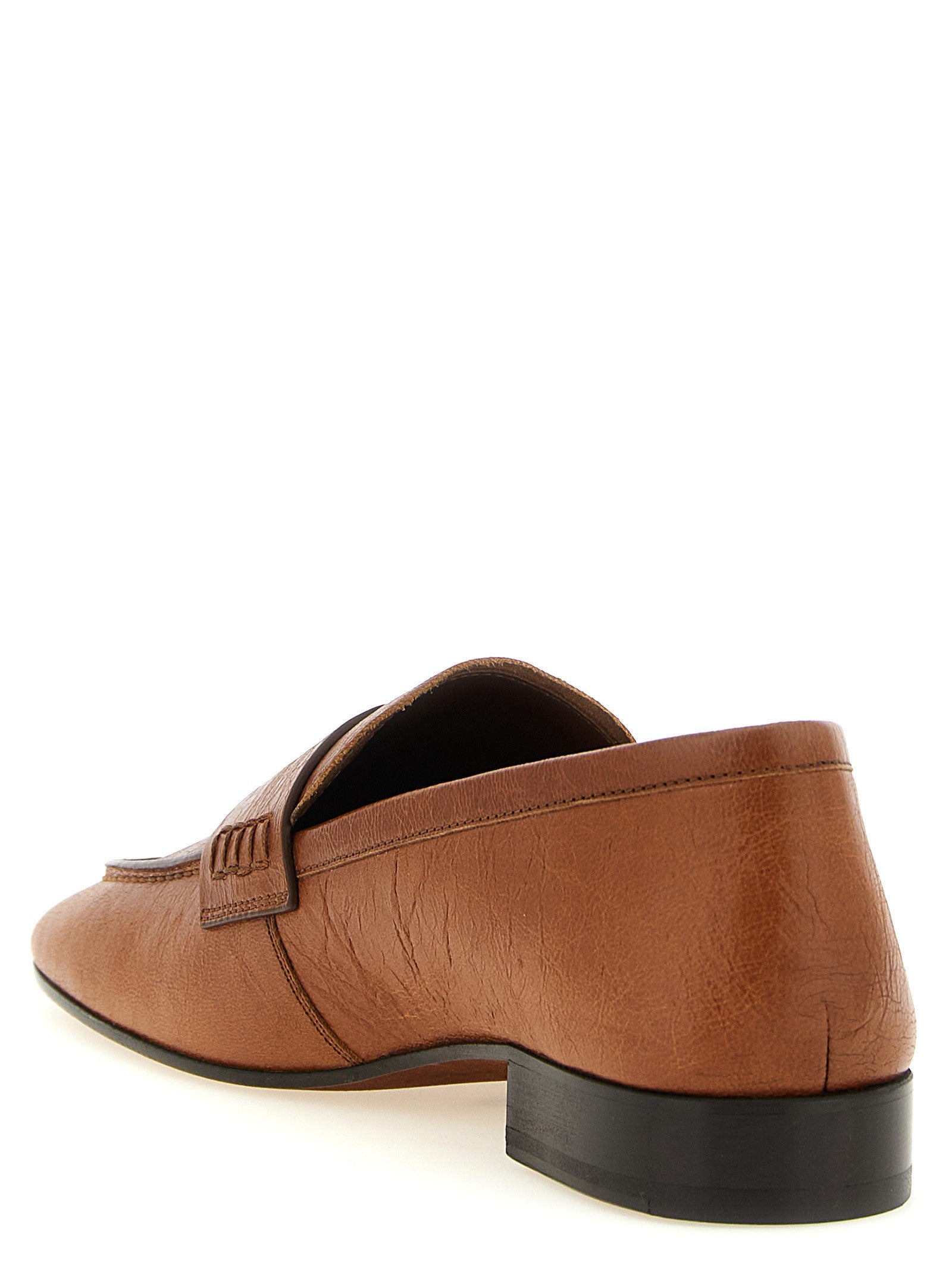 Dries Van Noten Penny Loafers Brown