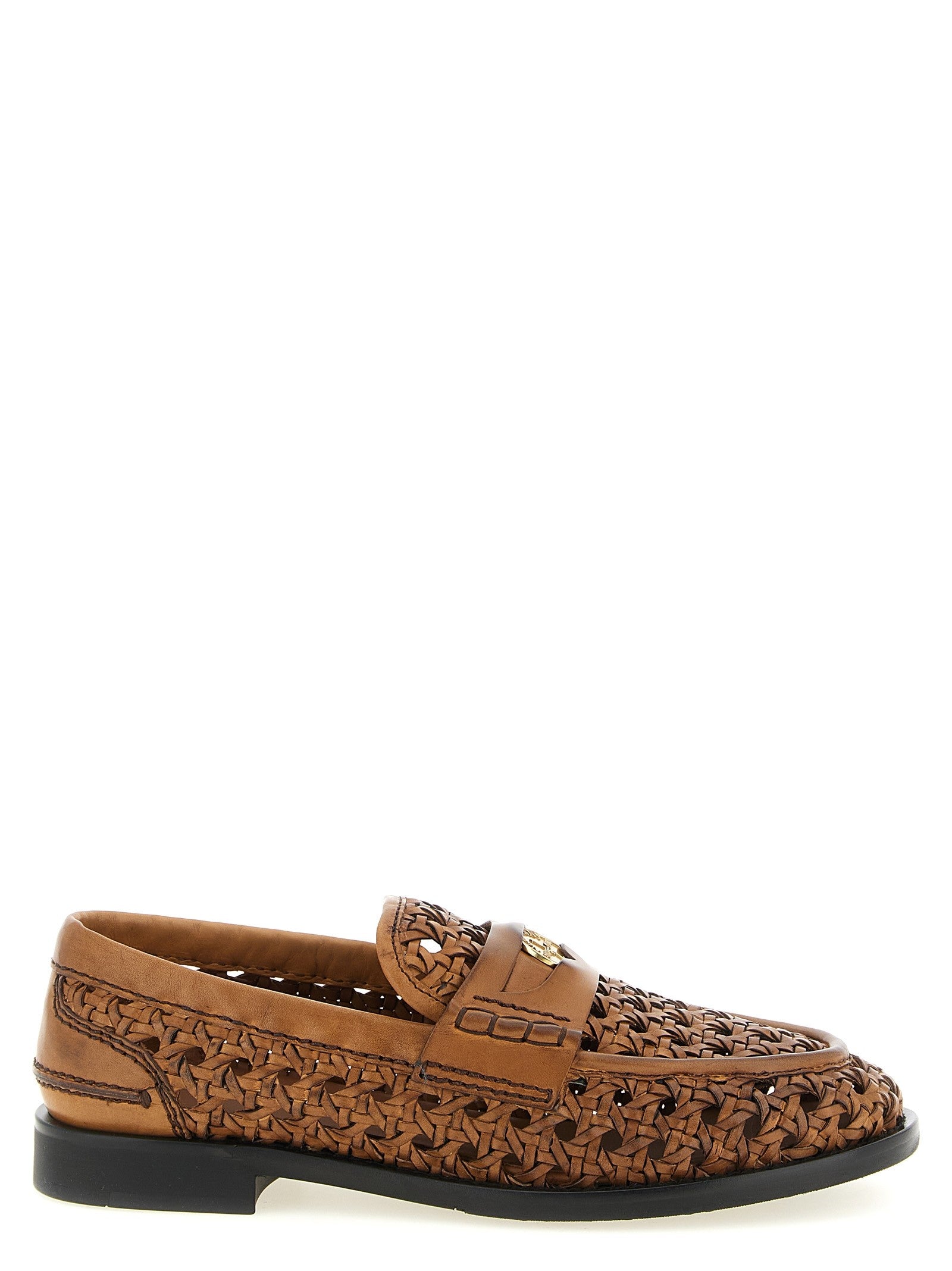 Miu Miu Penny Loafers Brown
