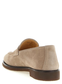 Brunello Cucinelli Penny Loafers Grey