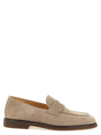Brunello Cucinelli Penny Loafers Grey