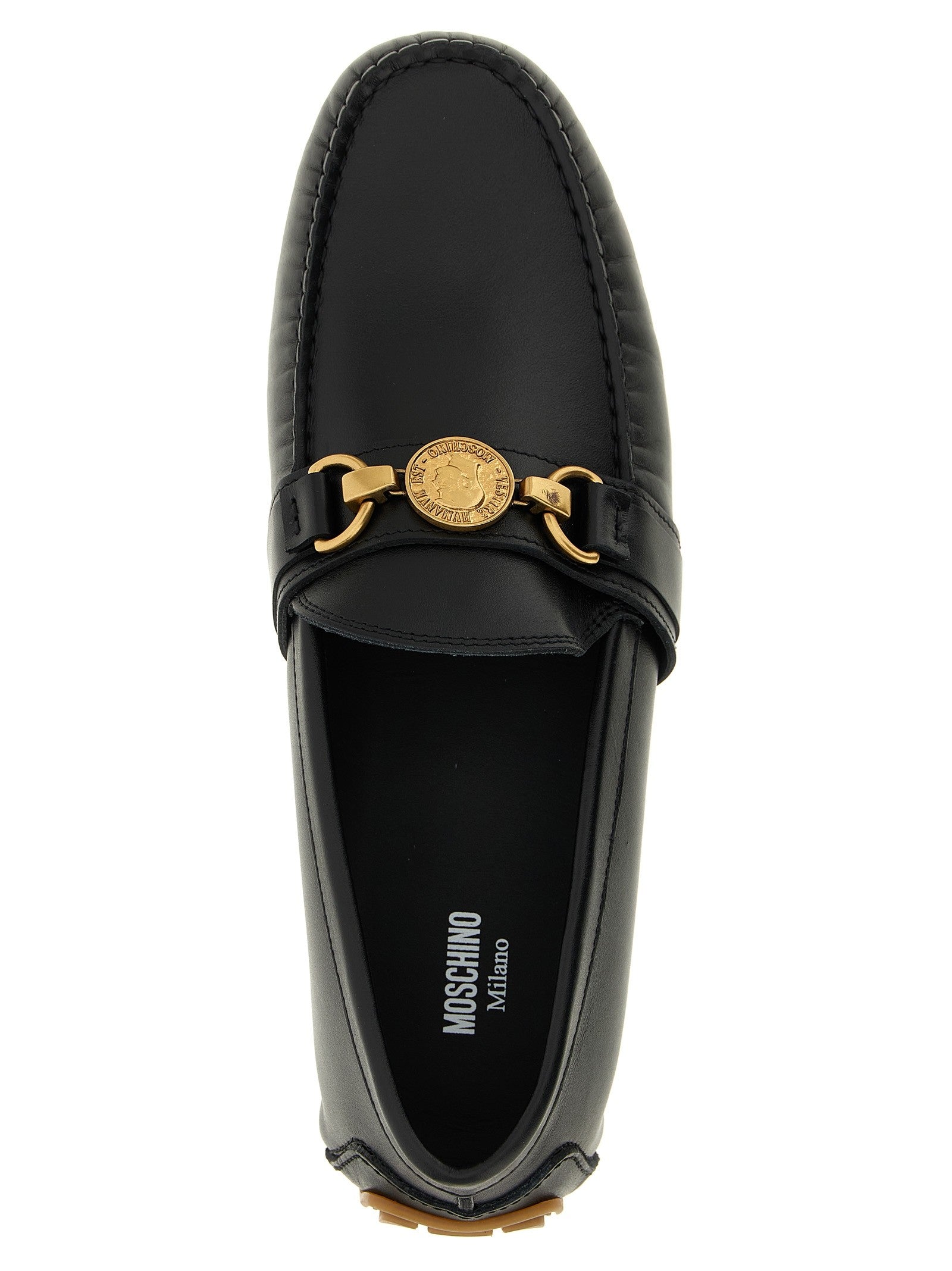 Moschino Penny Loafers Black