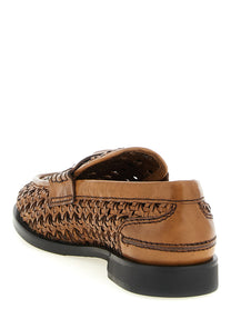 Miu Miu Penny Loafers Brown