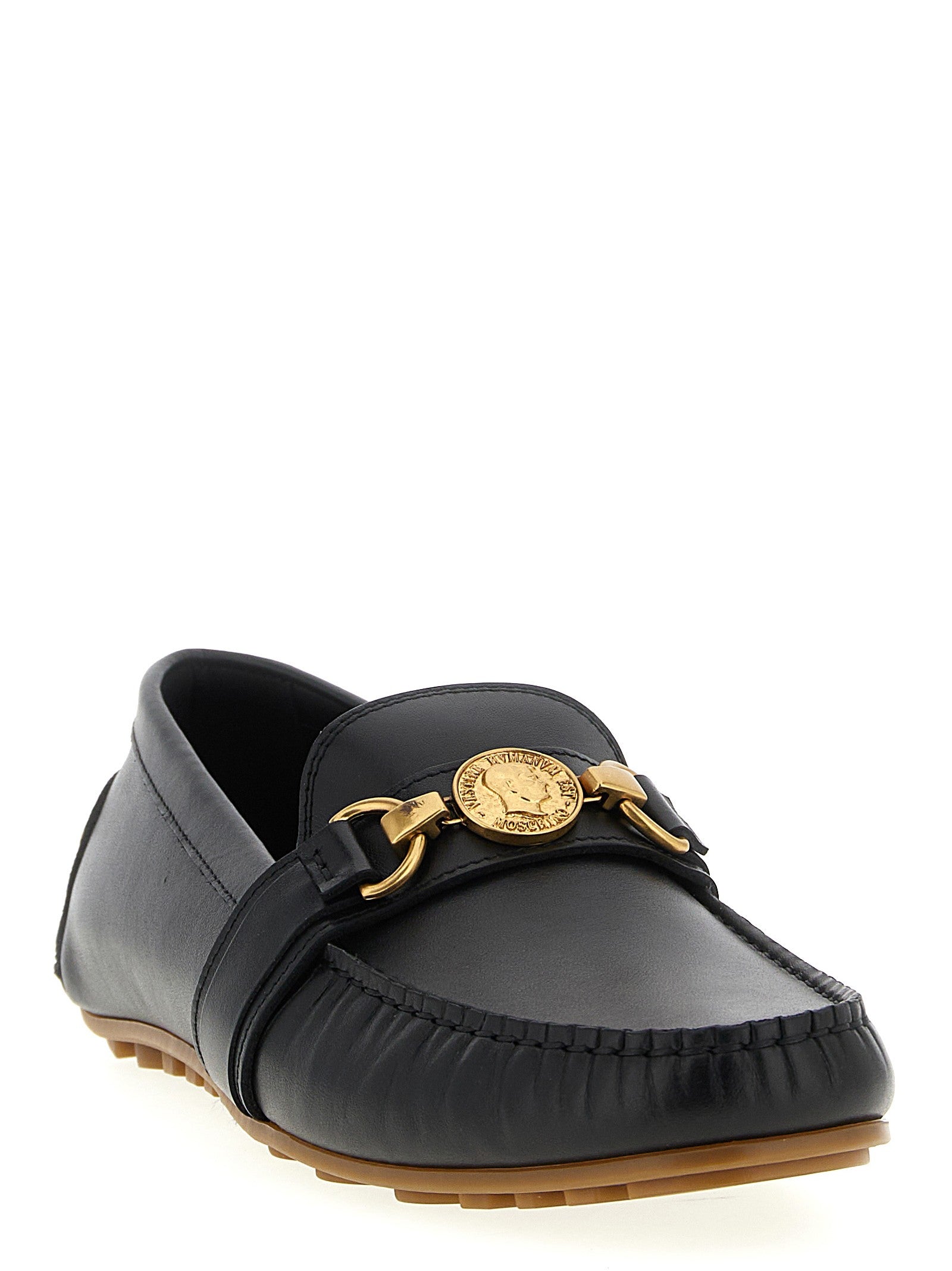 Moschino Penny Loafers Black