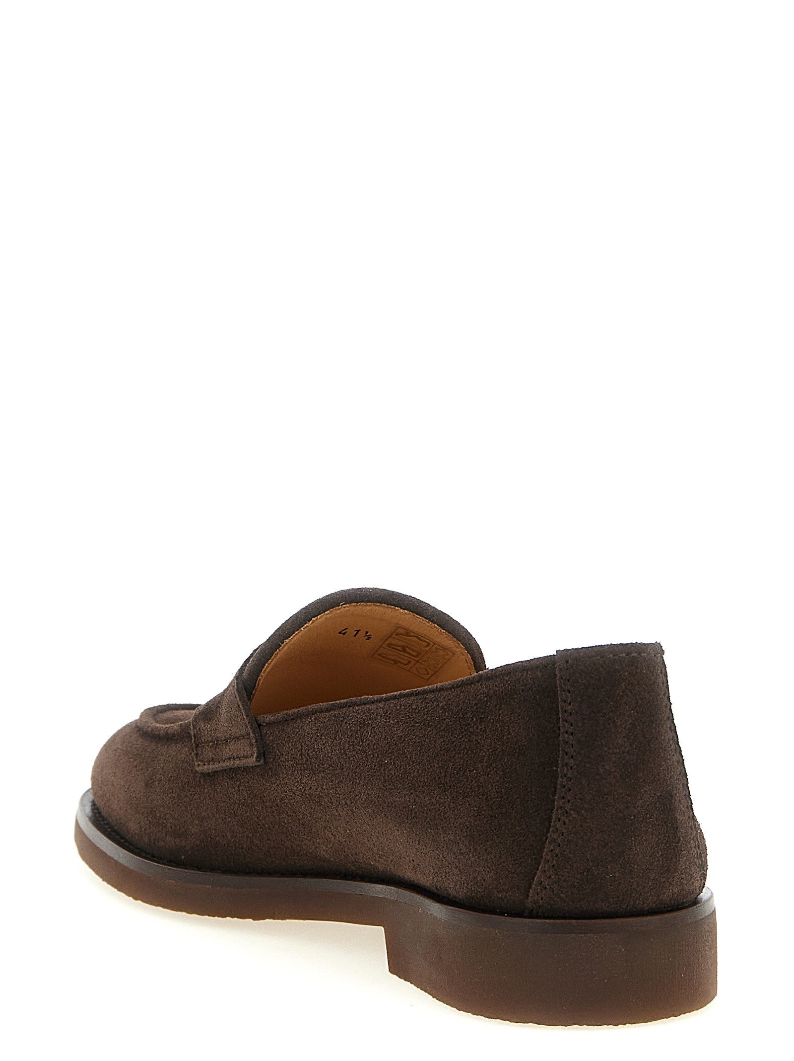 Brunello Cucinelli Penny Loafers Brown