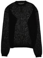 Rick Owens Men's Penta Sheer Pull Sweater Black