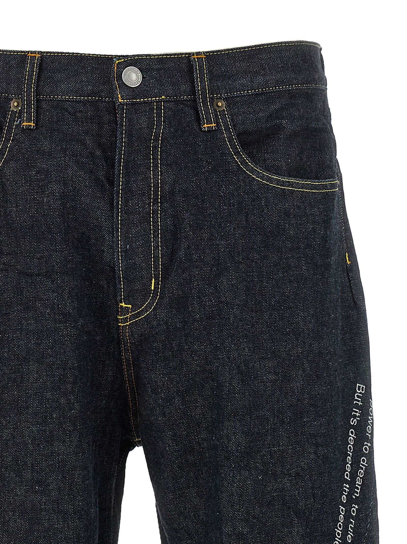 Undercover People Have the Power Jeans Blue