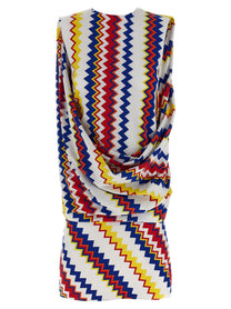 Missoni Peplos Dress Gold