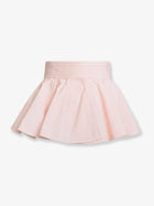ALAÏA Women's Peplum Cotton Belt Pink