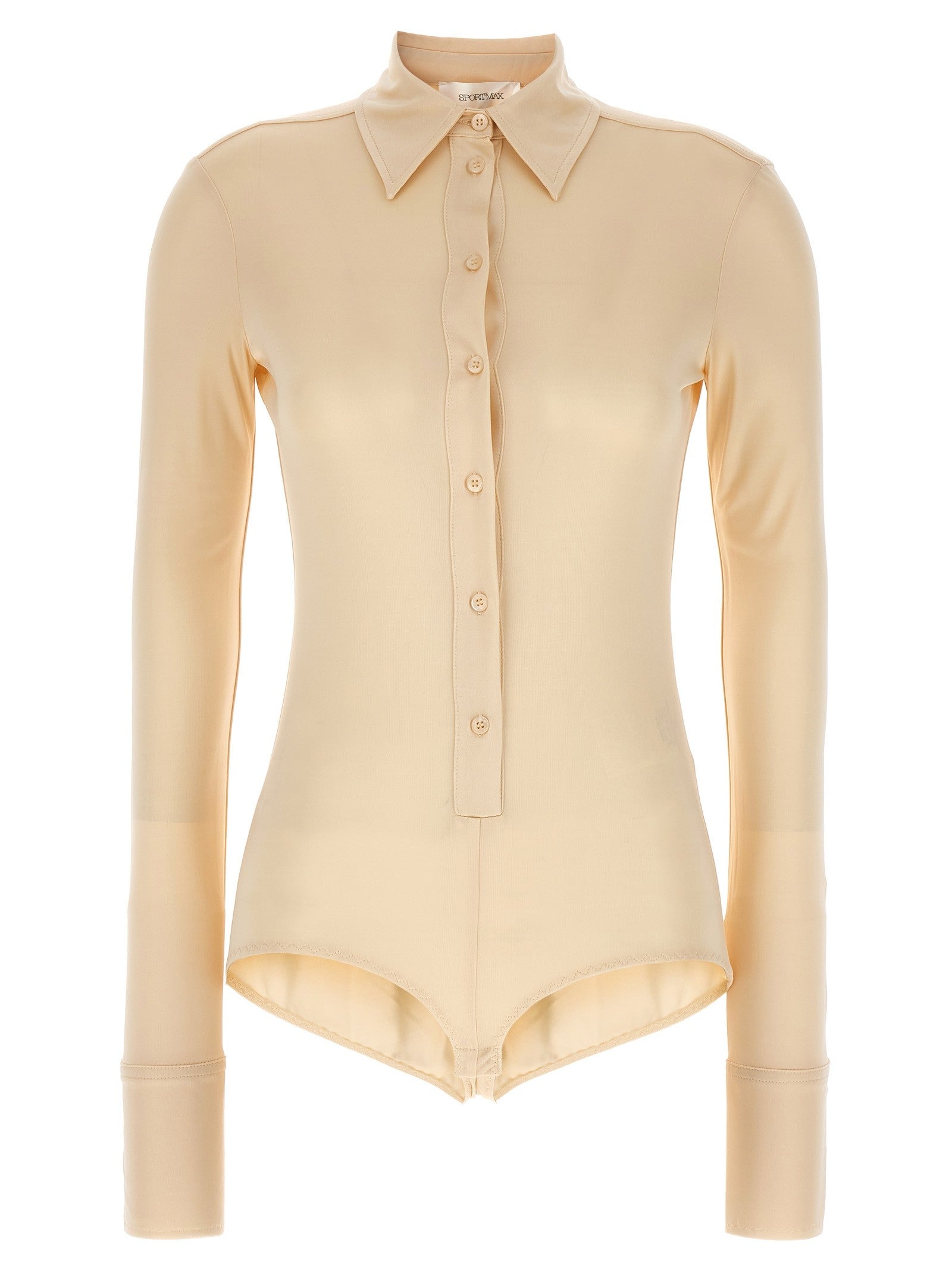 Sportmax Pera Bodysuit Beige