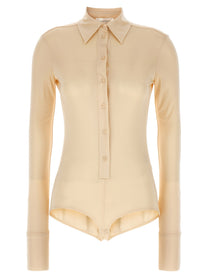 Sportmax Pera Bodysuit Beige