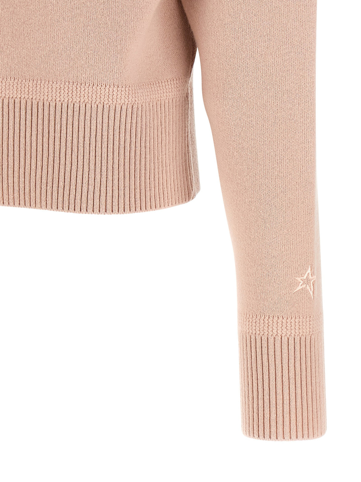 Perfect Moment Pink Merino Wool Half Zip Sweater Blue, view 4