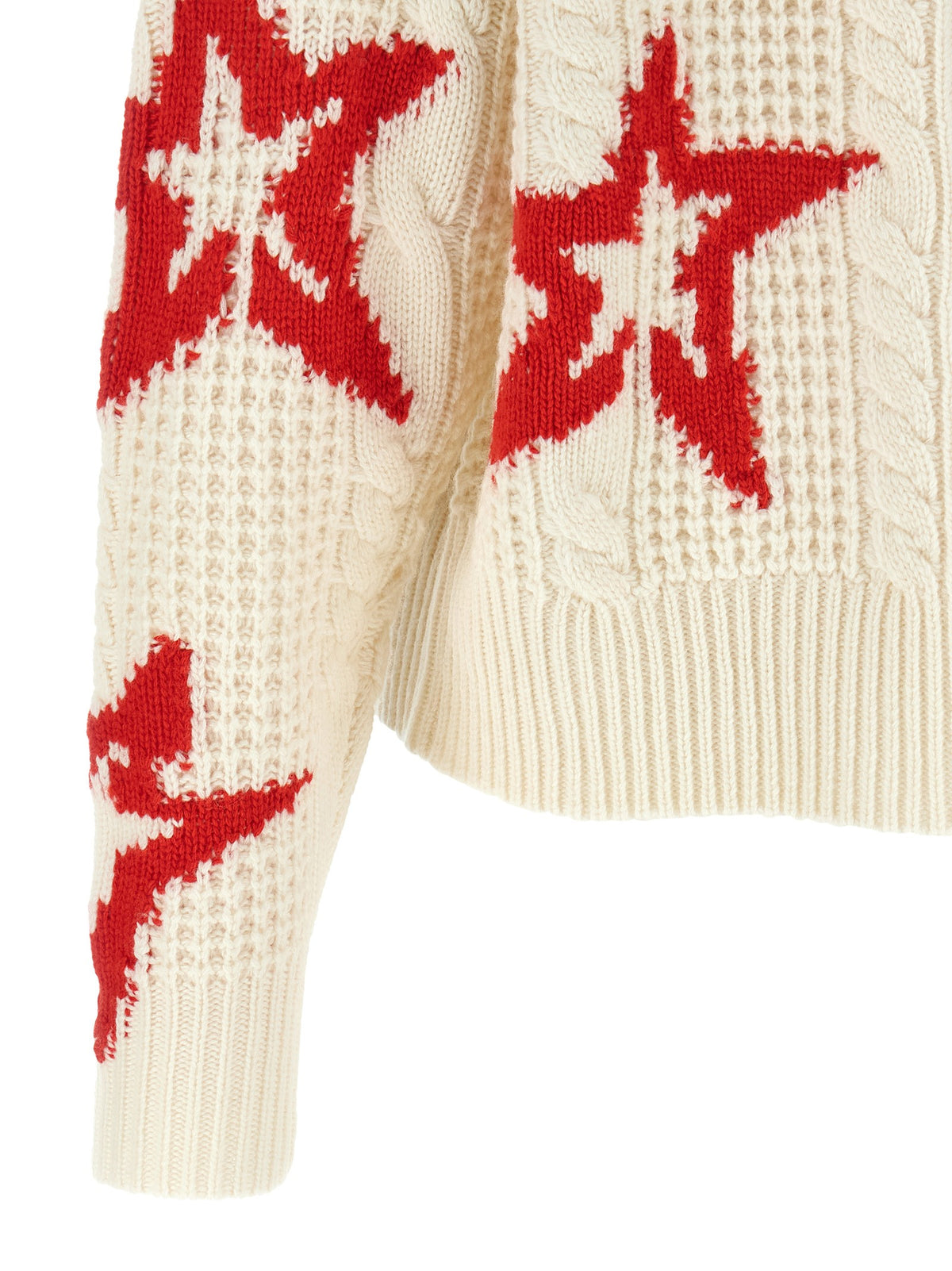 Perfect Moment Red Star Turtleneck Sweater Red, view 4