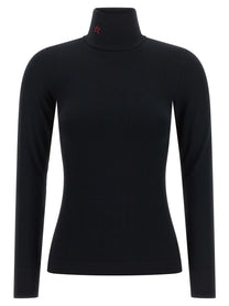 Perfect Moment Perfect Thermal Rollneck Top Black