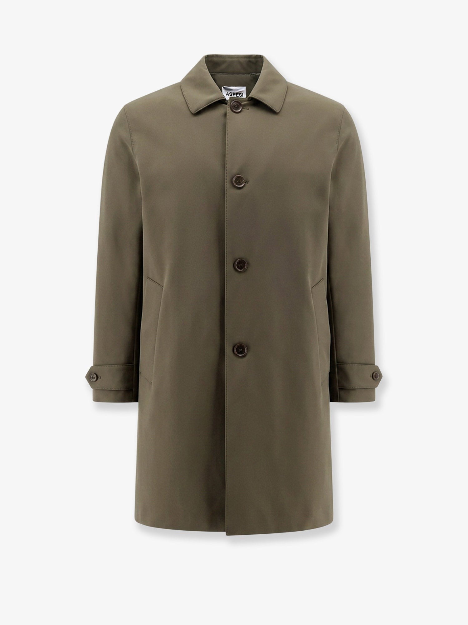 ASPESI Men's Perfetto Waterproof Coat Military