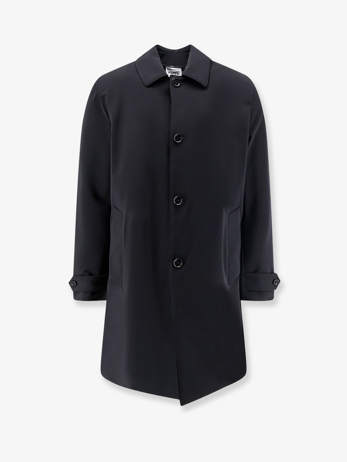 ASPESI Men's Perfetto Waterproof Coat Black