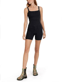 JW Anderson Women's Perforated Knit Shorts Black