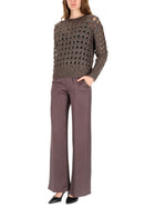 Herno Women's Perforated Mesh Brown, view 2