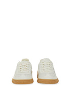 Valentino Women's Perforated Nappa Leather Sneaker White, view 4