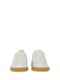 Valentino Women's Perforated Nappa Leather Sneaker White
