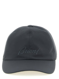 Brioni Performa Fabric Cap Blue