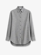 The Frankie Shop Women's Peri Cotton Shirt Grey