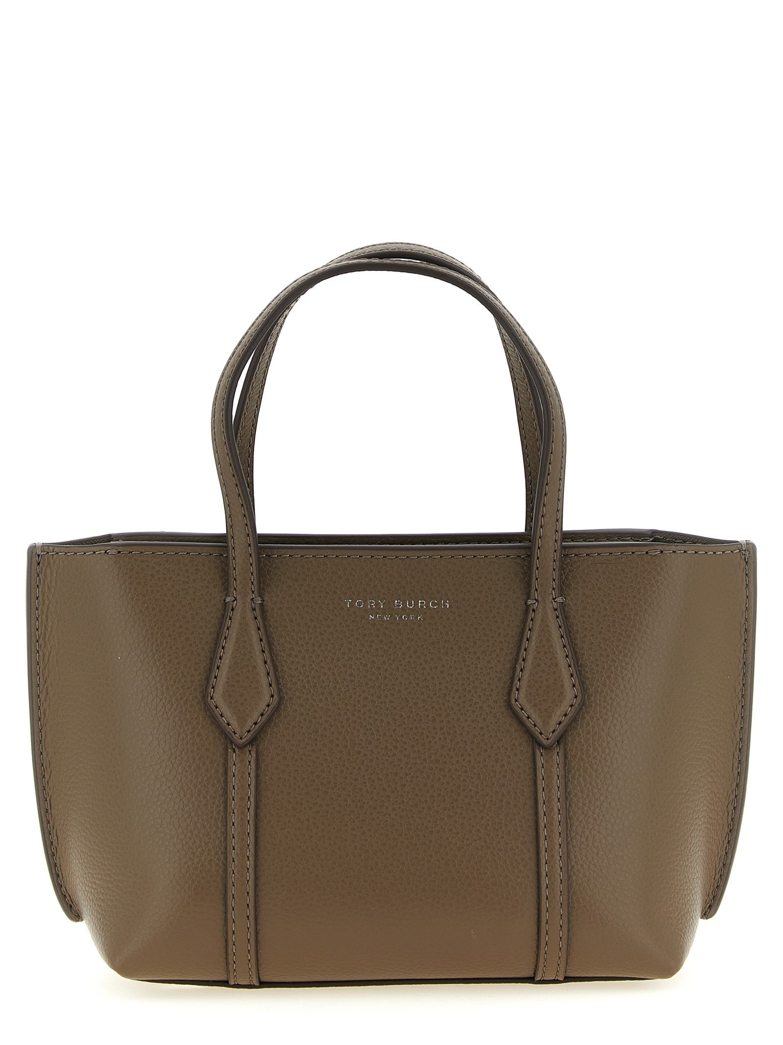 Tory Burch Perry Mini Shopping Bag Brown