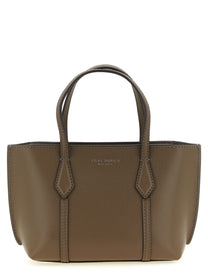 Tory Burch Perry Mini Shopping Bag Brown