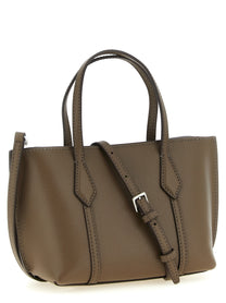 Tory Burch Perry Mini Shopping Bag Brown