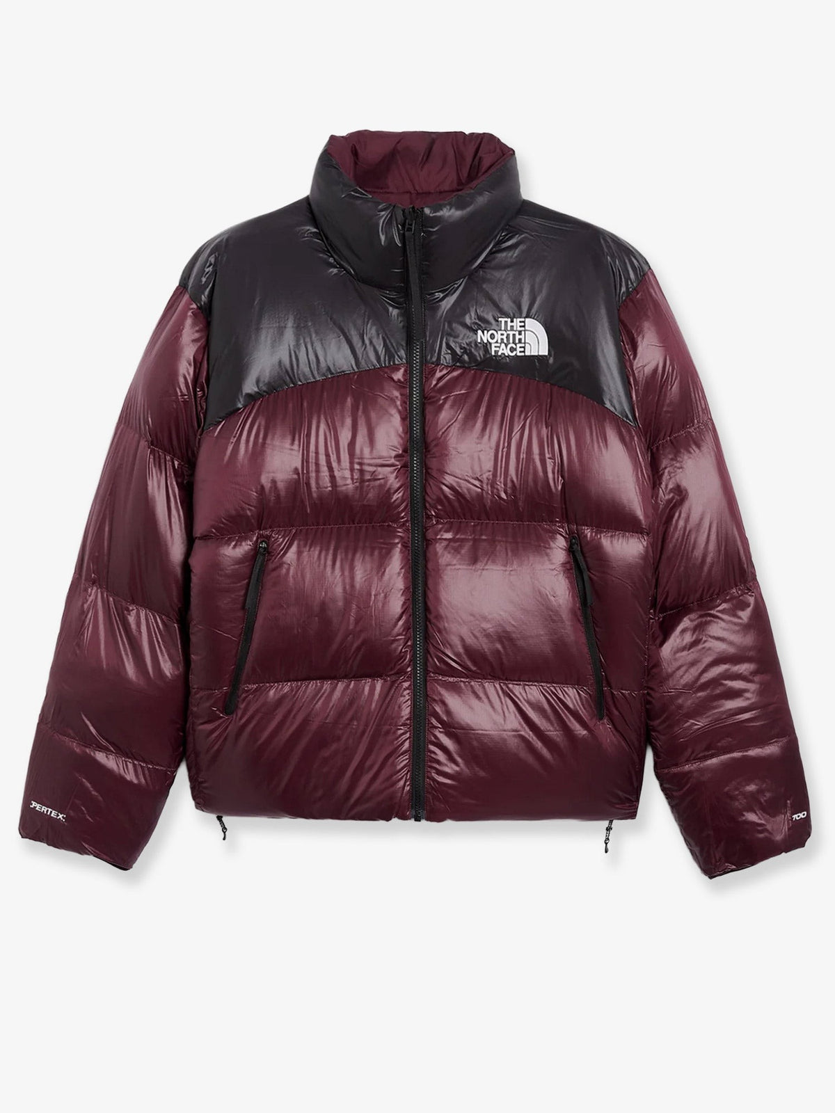 The North Face Men's Pertex Nuptse Reversible Nylon Down Jacket Red, view 4