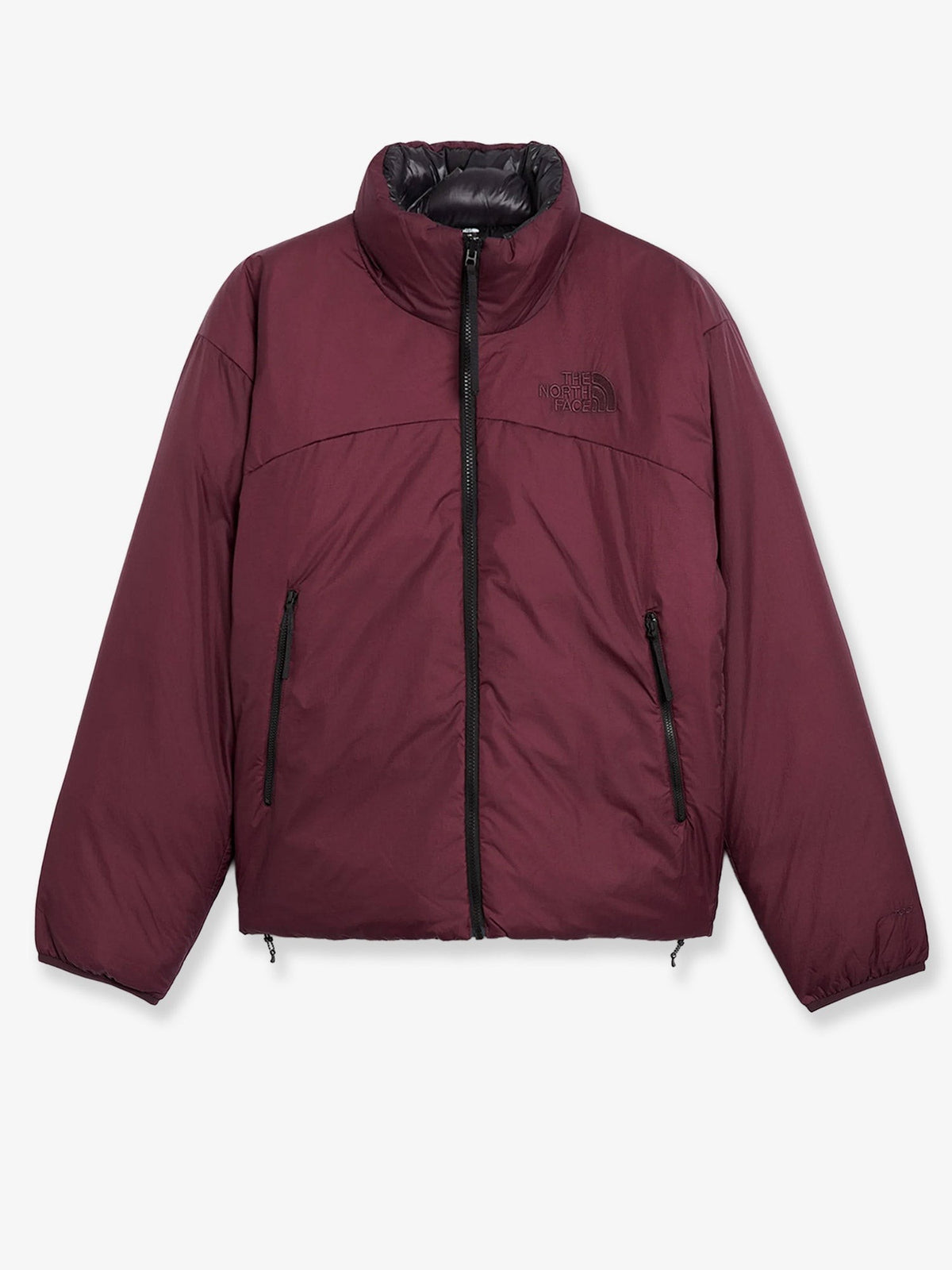 The North Face Men's Pertex Nuptse Reversible Nylon Down Jacket Red