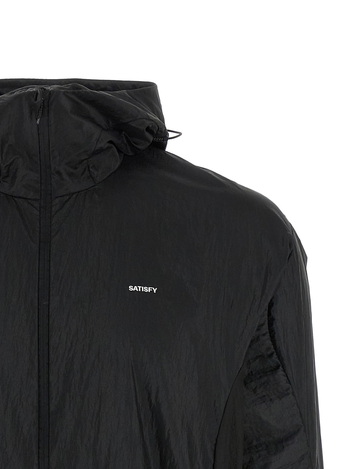 SATISFY Pertex® Diamond Fuse Windbreaker Black, view 3