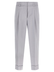 PESERICO - PESERICO - Satin pants - Women’s Pants