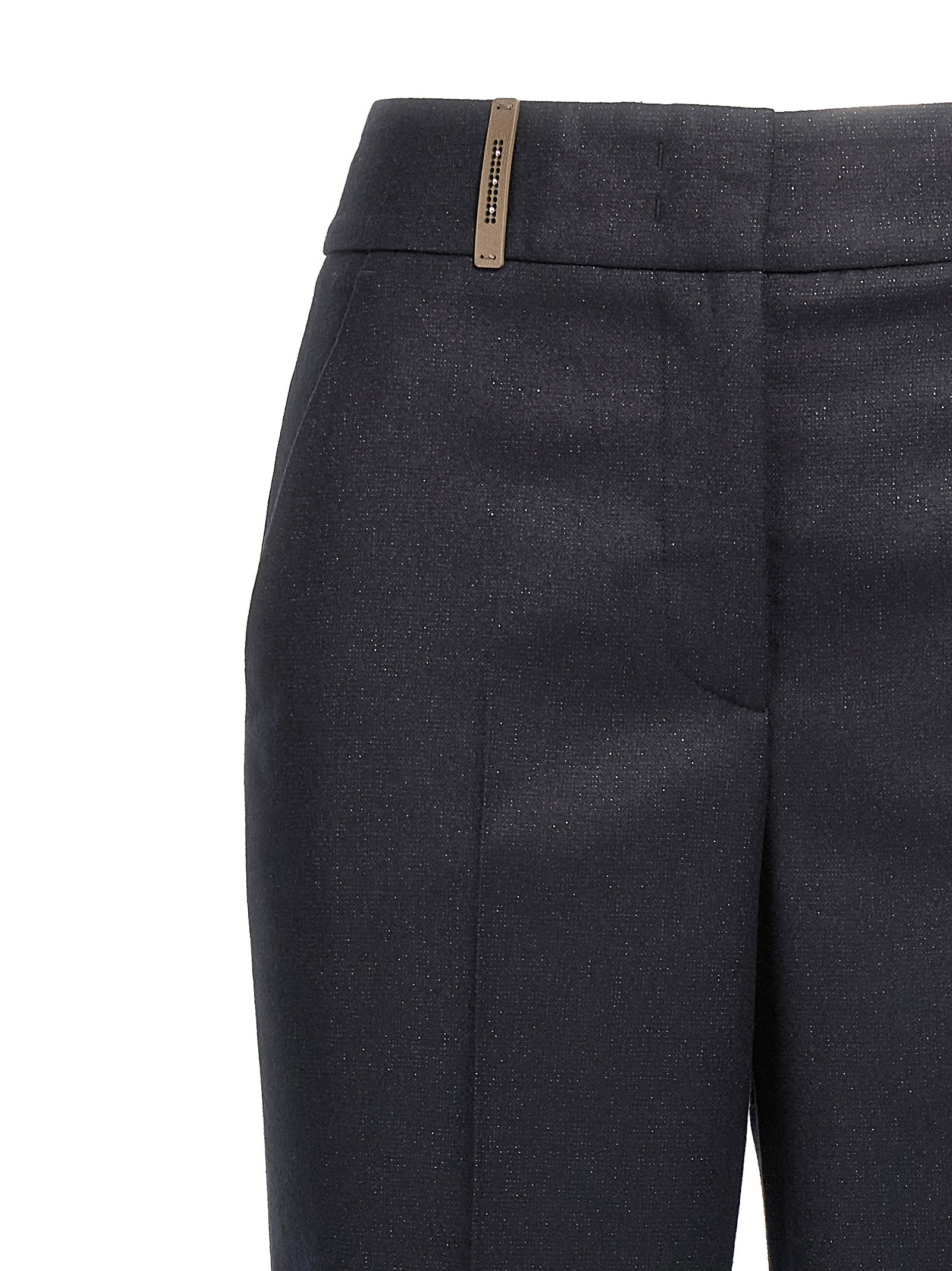 PESERICO - PESERICO - Lurex flannel pants - Women’s Pants