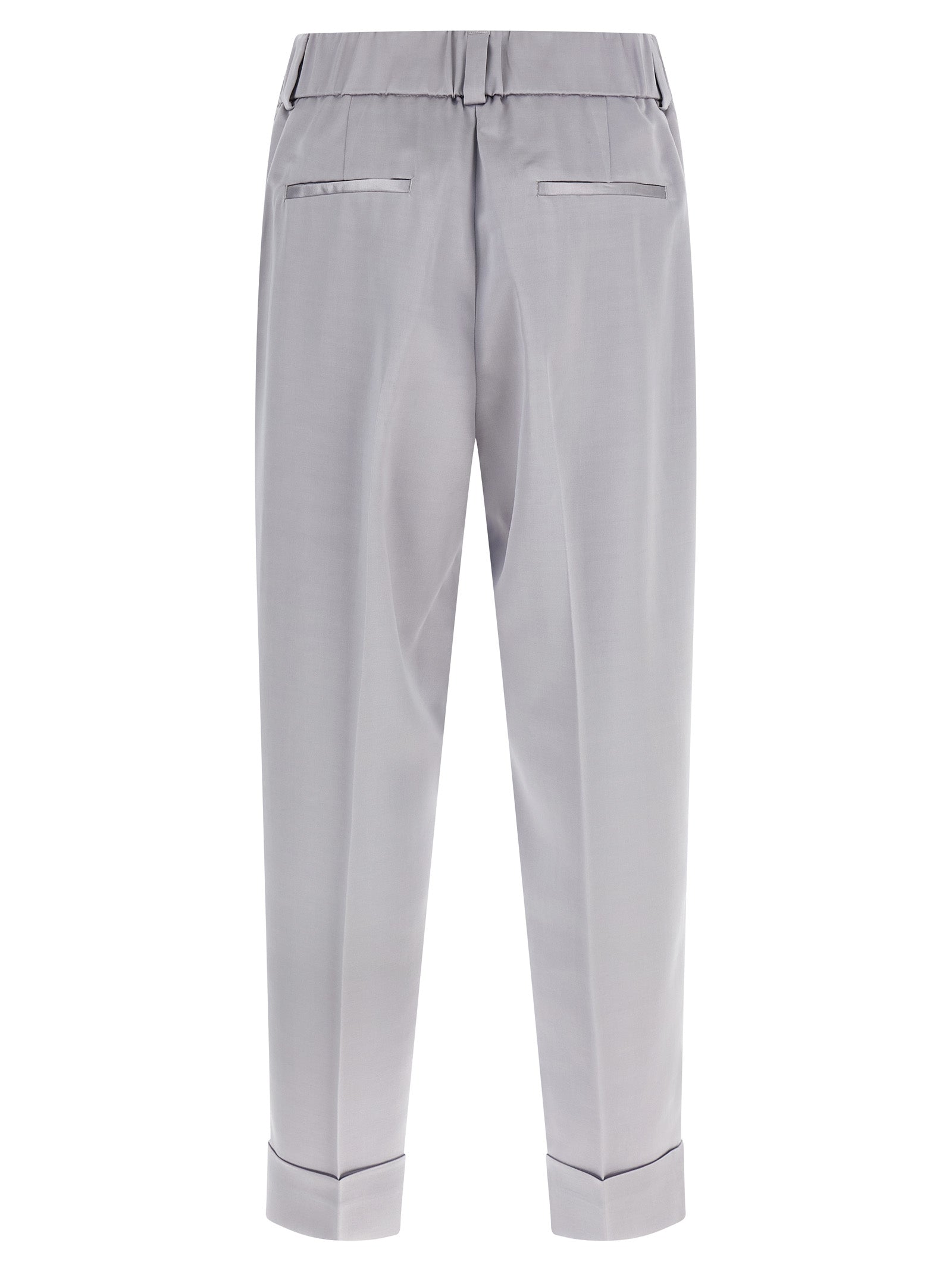 PESERICO - PESERICO - Satin pants - Women’s Pants