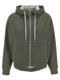 PESERICO - PESERICO - Lurex hoodie - Women’s Sweatshirts