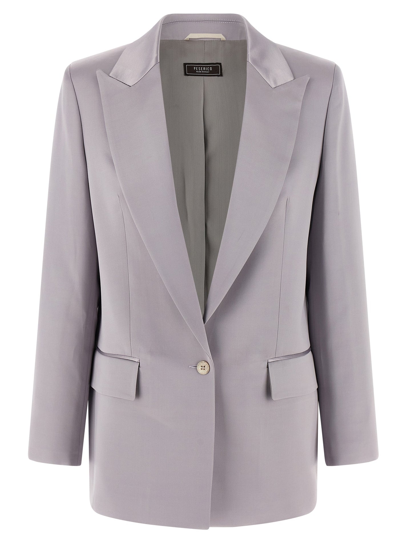PESERICO - PESERICO - Satin blazer - Women’s Clothing