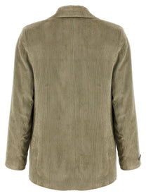 PESERICO - PESERICO - Ribbed velvet blazer - Women’s Clothing