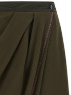 Kiko Kostadinov Petrel Culotte Bermuda Shorts Green, view 3