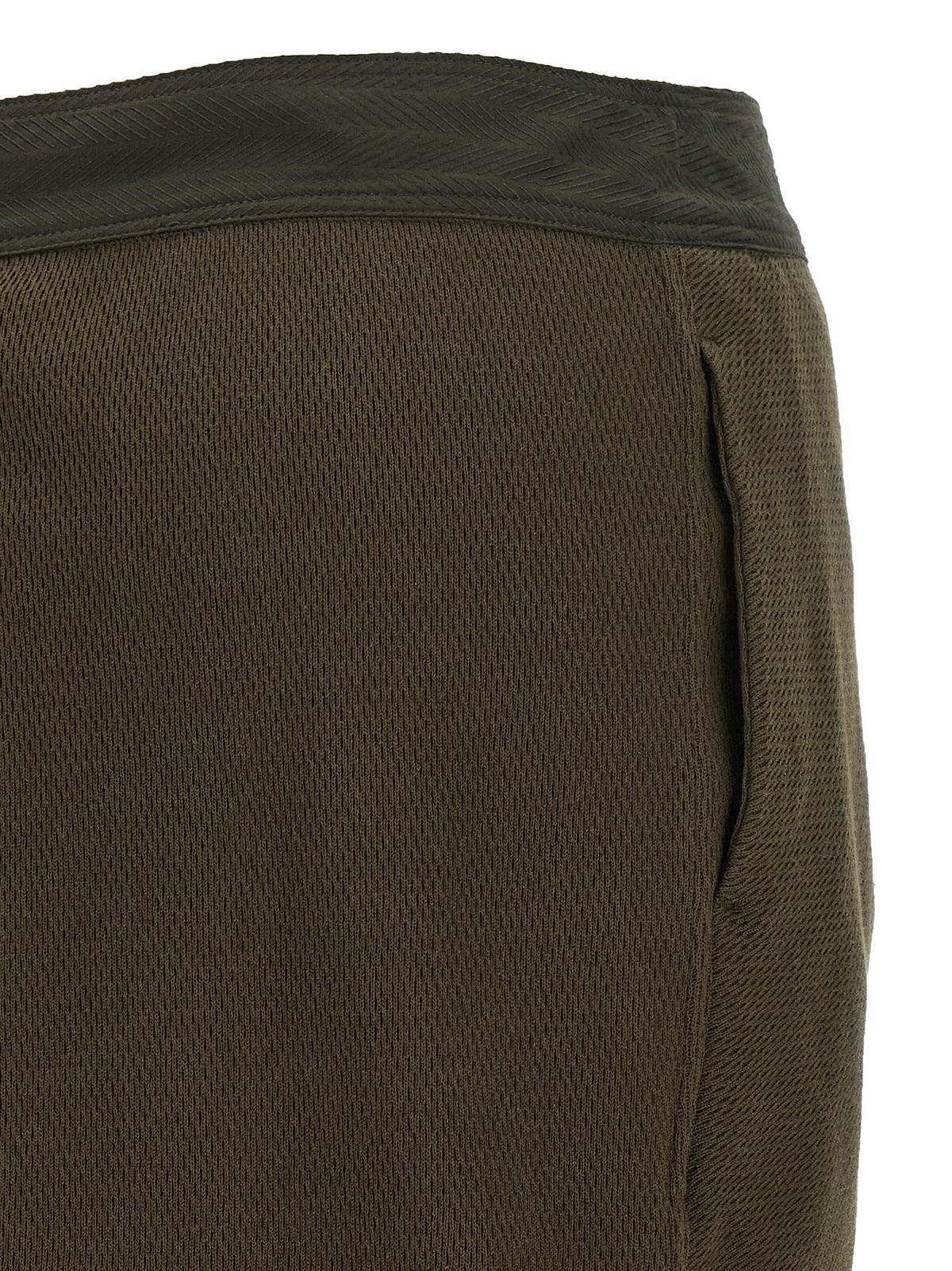 Kiko Kostadinov Petrel Culotte Bermuda Shorts Green, view 4