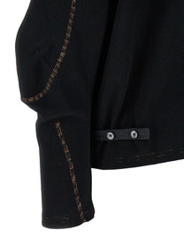 Kiko Kostadinov Petrel Sweater Black, view 4