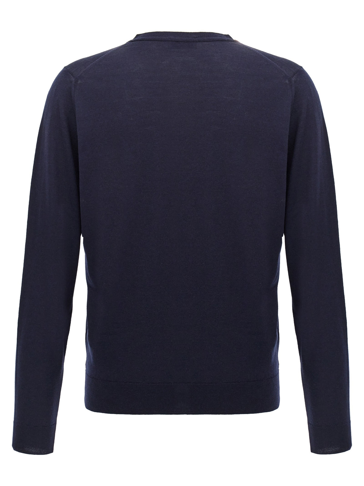 John Smedley Petworth Cardigan Blue, view 2