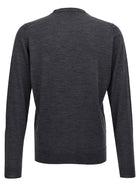 John Smedley Petworth Cardigan Grey, view 2