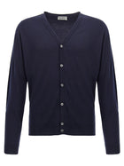 John Smedley Petworth Cardigan Blue