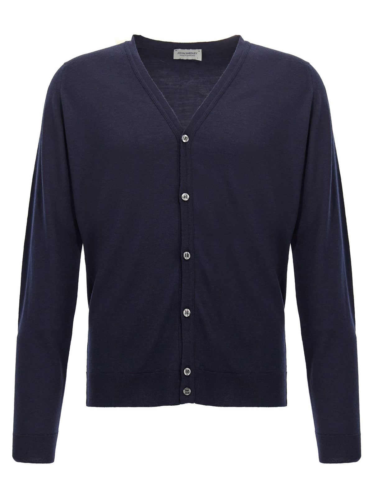 John Smedley Petworth Cardigan Blue