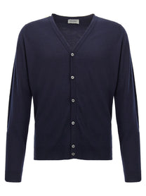 John Smedley Petworth Cardigan Blue